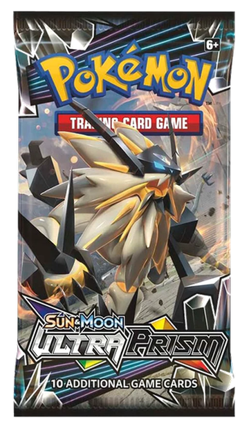 Pokémon Ultra Prism booster pack — example of a possible pack