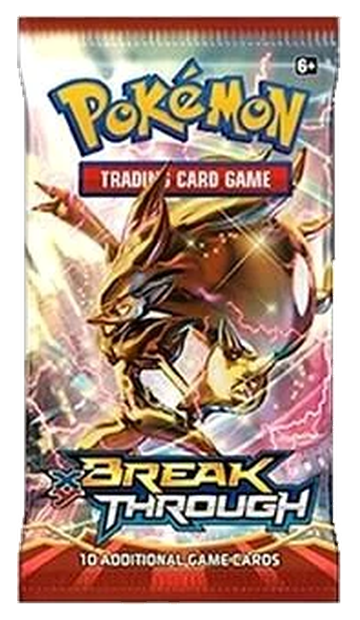 Pokémon BREAKthrough booster pack — example of a possible pack